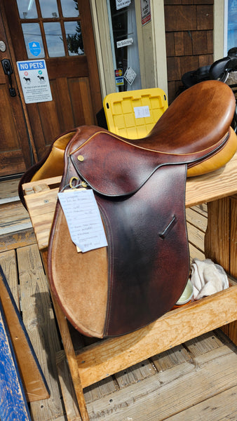 16.5" Collegiate Art All Purpose English Saddle