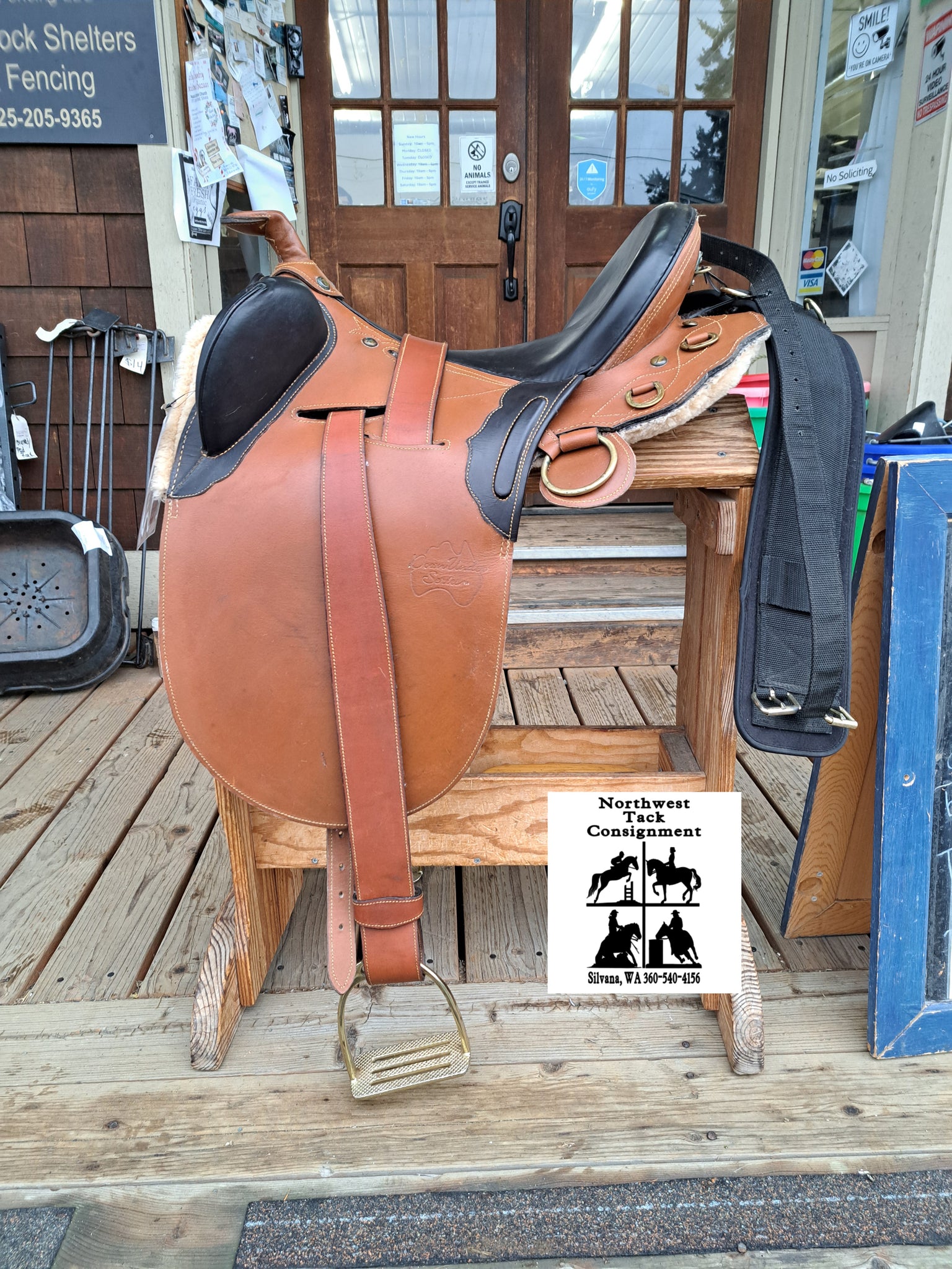 15" Downunder Saddlery Australian Stock Saddle