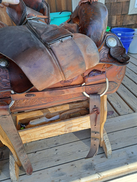 16" Billy Cook Roping Saddle