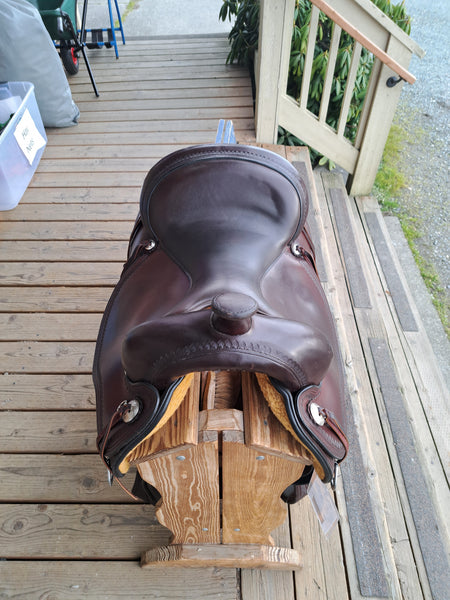 15" Circle Y Topeka Flex2 Trail Saddle