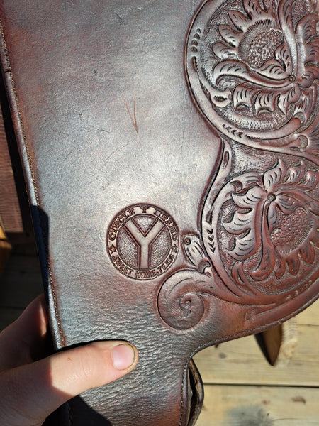 15" Circle Y Arabian Western Equitation Saddle