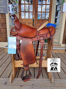 15" Sharon Saare western endurance saddle