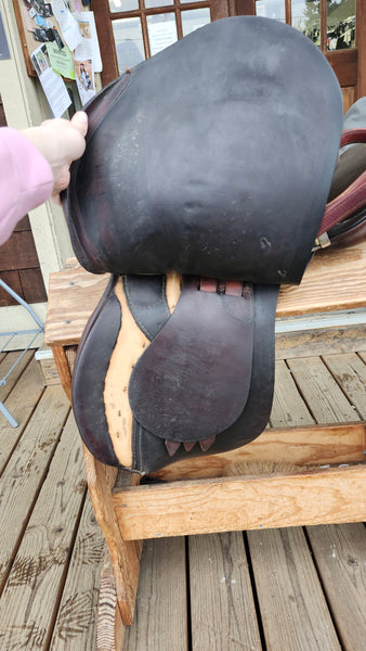 17" Passier PS Baum All Purpose English Saddle