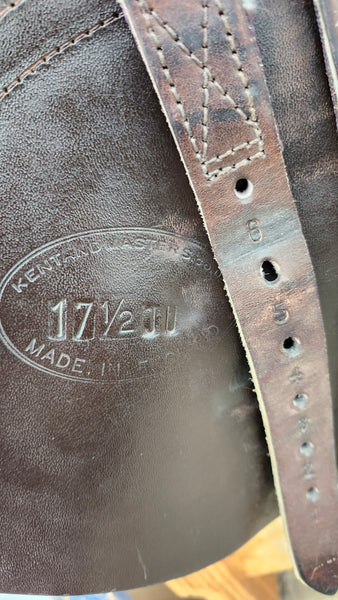 17.5" Kent & Masters Jump Saddle