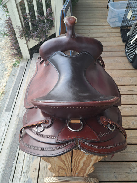 17" Circle Y Draft Horse Western Saddle