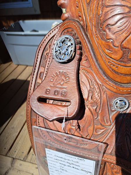 16" Champion Turf Vintage Western Equitation Show Saddle