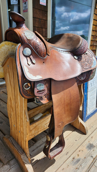15.5" Hereford Tex-Tan Western Equitation Show Saddle