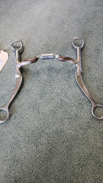 5" Myler Flat Shank With Low Port Comfort Snaffle