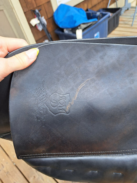 17.5" Klimke Miller Dressage Saddle