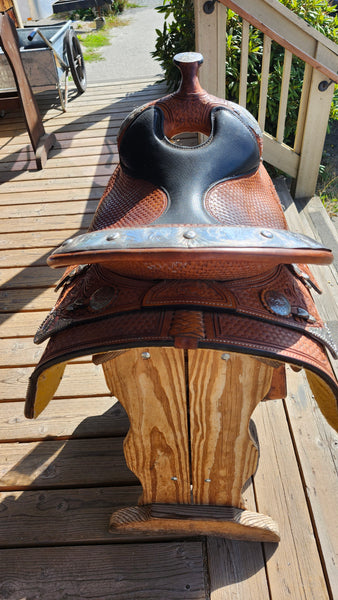 17" Dale Chavez Western Equitation Show Saddle