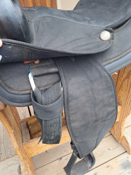 ON TRIAL 15" Action Synthetic Western Saddle