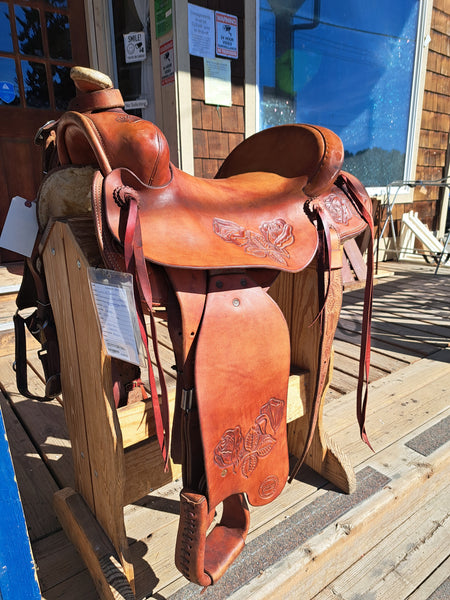 16" John Fallis Balanced Ride Western Saddle