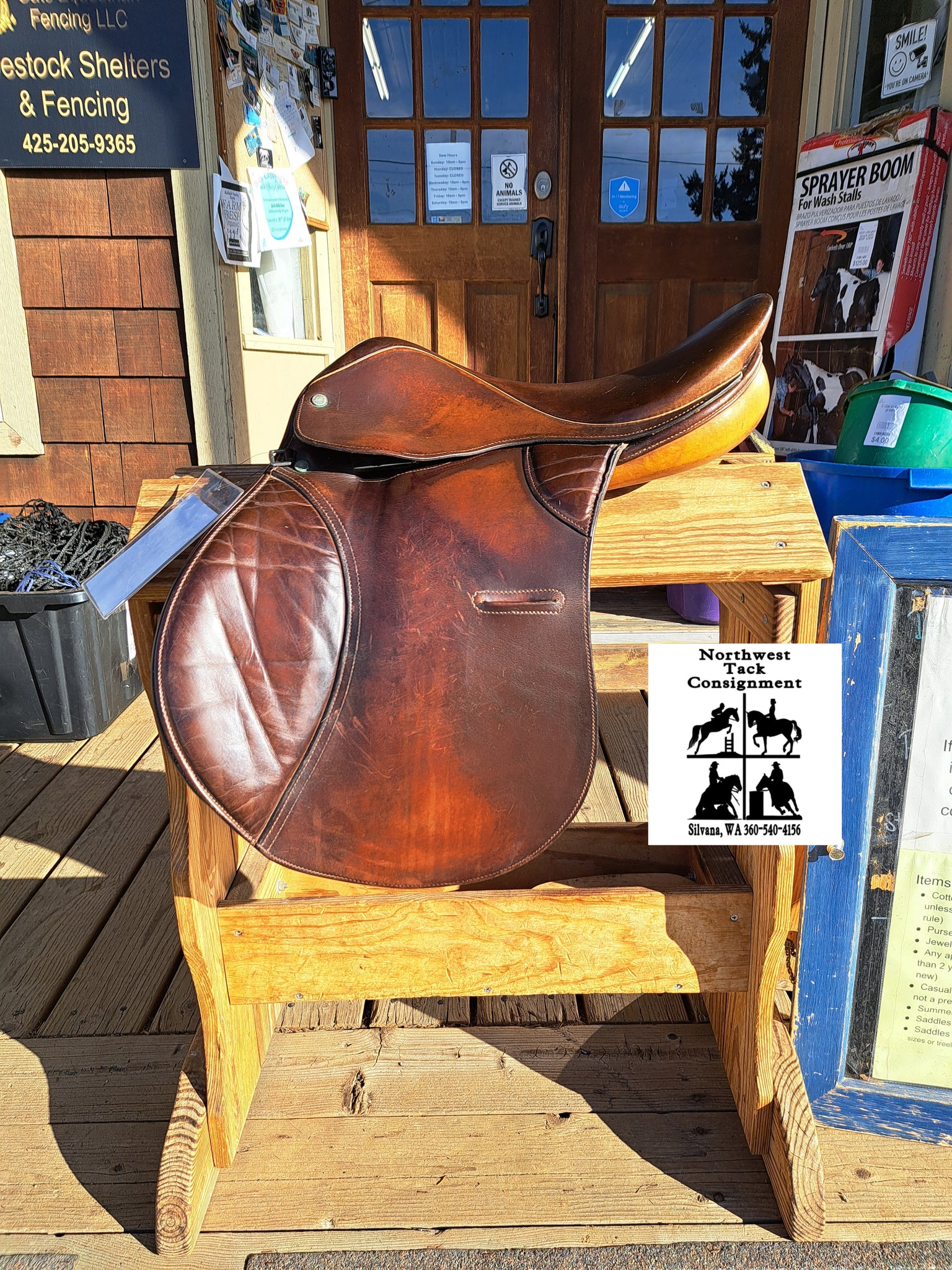 16.5" Crosby Olympia All Purpose English Saddle