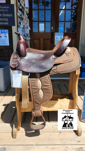 15" Amtech Western Trail Saddle