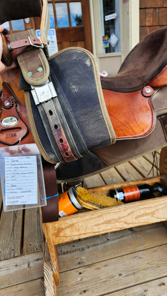 17" Fabtron Draft Horse Saddle