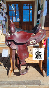 16" Circle Y Oasis Arabian Flex Lite Trail Saddle