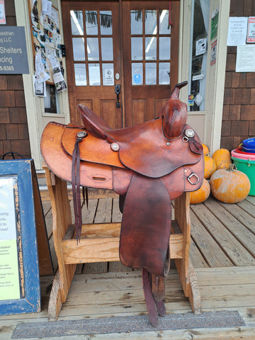 14" Simco Western Ranch Trail Saddle