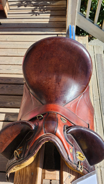 15" Syd Hill Bushmaster Australian Stock Saddle