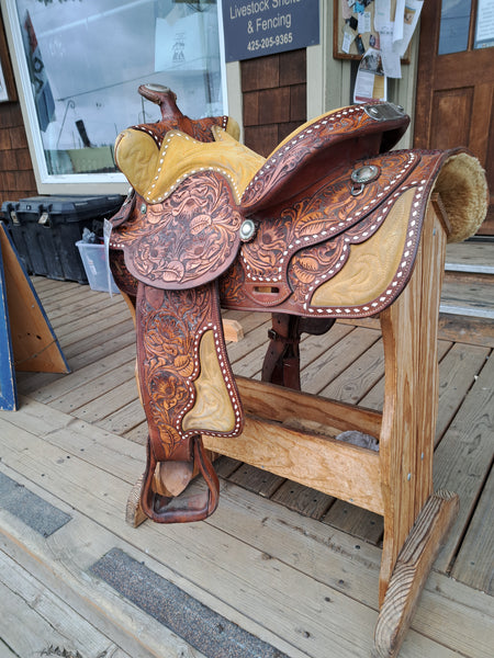 15" Tex Tan Western Saddle