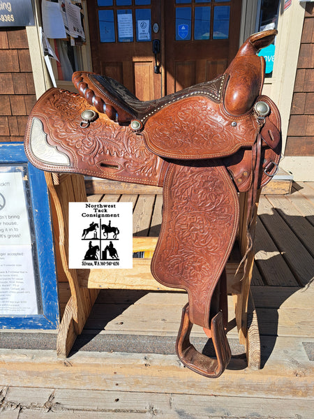 15" Simco Western Equitation Show Saddle