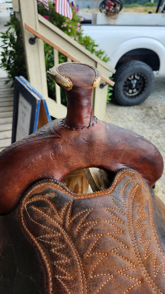 15.5" Billy Cook Roping Saddle