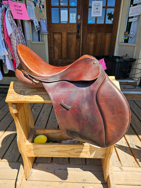 16.5" Bates Caprilli Close Contact Jump Saddle