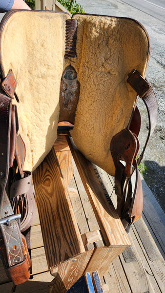 14" Three Forks Merrill Barrel Saddle