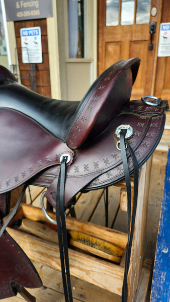 17" Circle Y Alabama Trail Gaiter Trail Saddle