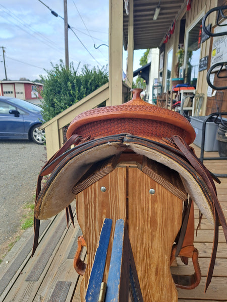 17" Frontier Saddlery Equitation Trail Saddle