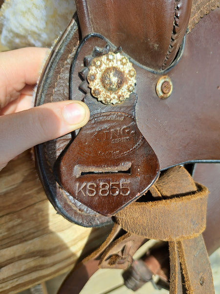 8" Tough 1 King Series Western Saddle