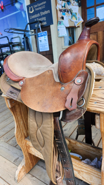 14" Big Horn Cordura Western Saddle