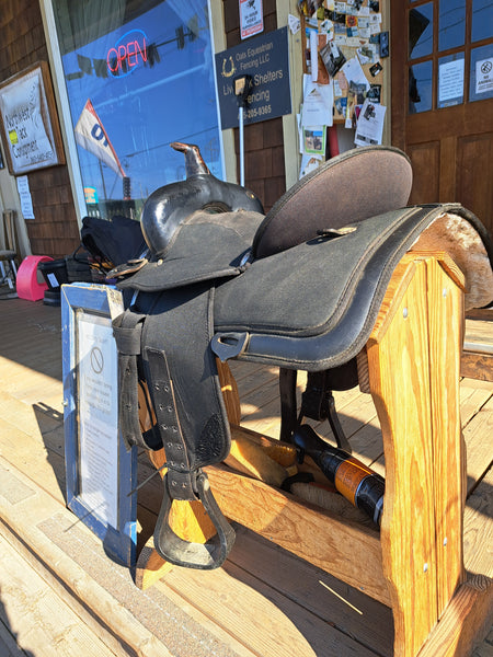 15" Abetta Cordura Western Saddle