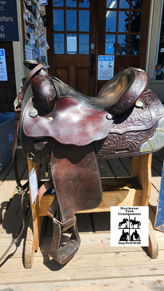 15" Circle Y Western Equitation Show Saddle
