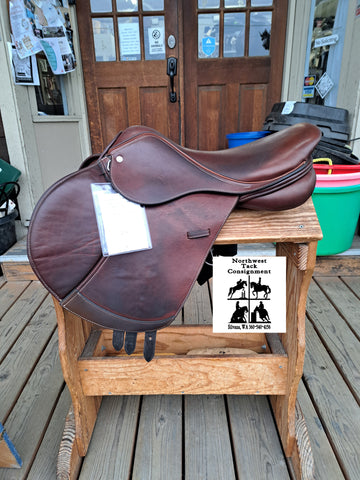 17.5 Custom Saddlery Monte Carlo Jump Saddle