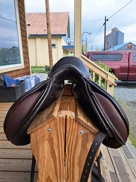 18" Peter Horobin StrideFree Melbourne Monoflap Jump Saddle
