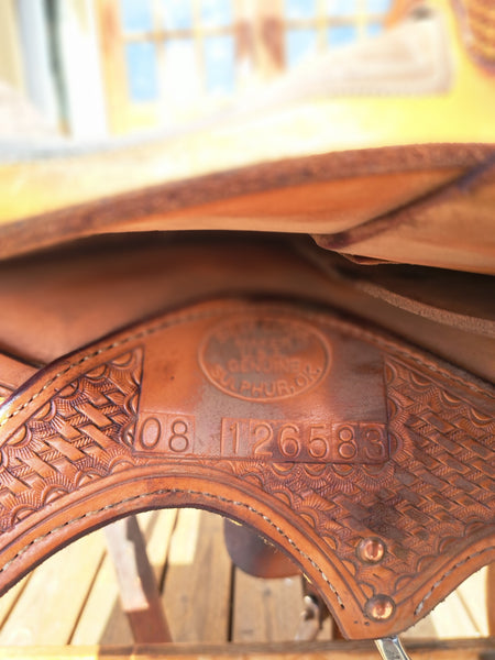 15" Billy Cook Barrel Saddle