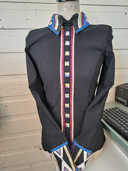 Small Rhonda Sten Western Show Day Shirt