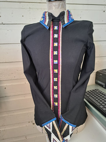 Small Rhonda Sten Western Show Day Shirt