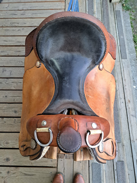 16" Silver Royal Training Saddle