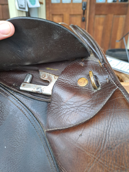 16" DM Jumping Saddle - Draft Tree