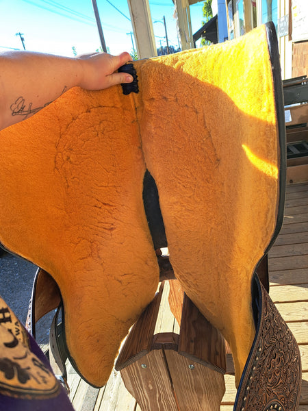 17" Wenger Custom Western Equitation Show Saddle