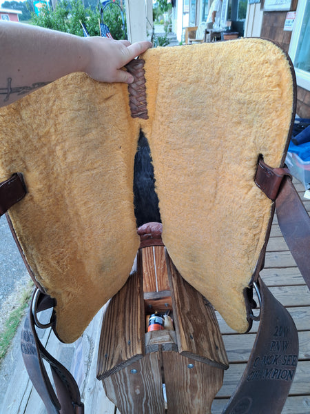 14.5" Teskey's Trophy Barrel Racing Saddle