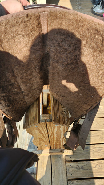ON TRIAL 15" Synthetic Western Saddle