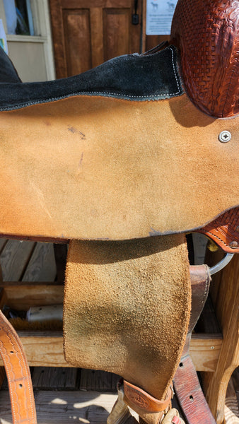 16" SRS Barrel Racing Saddle