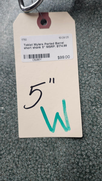 5" Toklat Myler Ported Barrel Shank