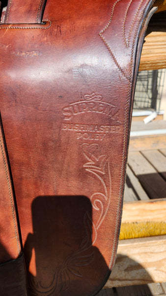 15" Syd Hill Bushmaster Australian Stock Saddle
