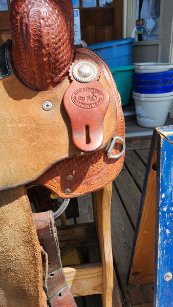 16" SRS Barrel Racing Saddle