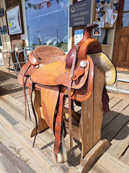 16" Hereford Tex Tan Western Saddle