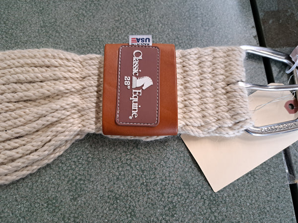 28" NEW! Calssic Equine Mohair Cinch