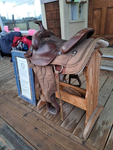 15" Big Horn Cordura Roper Western saddle